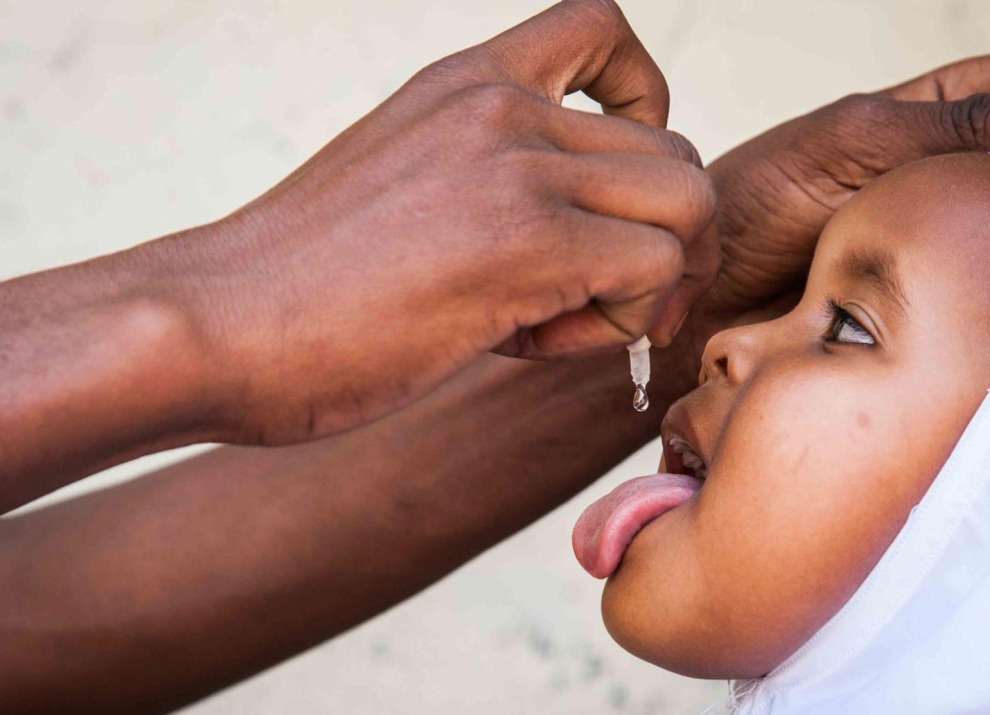 Cholera vaccination campaign in Somalia. Somalia is one of several countries which has seen a resurgence of cholera this year. UNICEF/UNI155431/Ohanesian